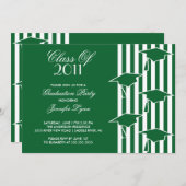 Invitation à la remise des diplômes de Casquettes  (Devant / Derrière)