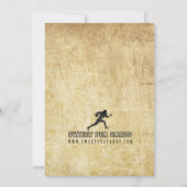 Invitation à la remise des diplômes de football (Dos)