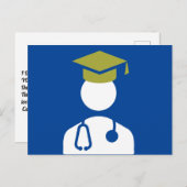 Invitation à la remise des diplômes de la faculté  (Devant / Derrière)