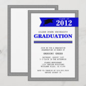 Invitation à la remise des diplômes de la Marine e (Devant / Derrière)