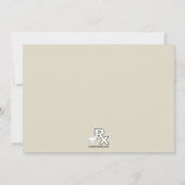 Invitation à la remise des diplômes de la Rx Pharm (Dos)