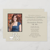 Invitation à la remise des diplômes de la Rx Pharm (Devant / Derrière)