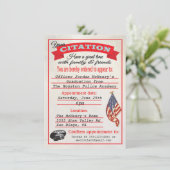 Invitation à la remise des diplômes de l'Académie  (Debout devant)