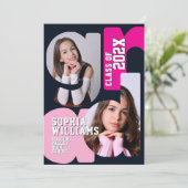 Invitation à la remise des diplômes de lycée pour  (Debout devant)