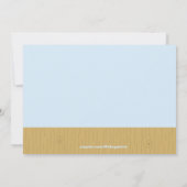 Invitation à la remise des diplômes de notre grand (Dos)