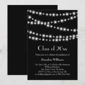 Invitation à la remise des diplômes du Black Party (Devant / Derrière)