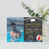Invitation à la remise des diplômes du Pool Party (Debout devant)