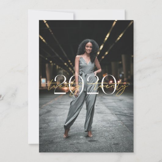 Invitation à la remise des diplômes en typographie (Devant)