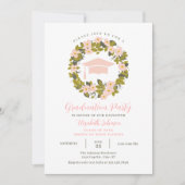 Invitation à la remise des diplômes floraux et Cas (Devant)