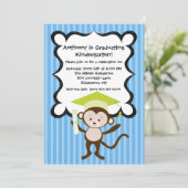 Invitation à la remise des diplômes pour enfants (Debout devant)