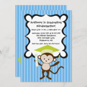 Invitation à la remise des diplômes pour enfants (Devant / Derrière)