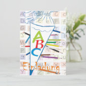 Invitation à la rentrée scolaire (Debout devant)