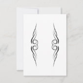 Invitation à la répétition de monogrammes (Dos)