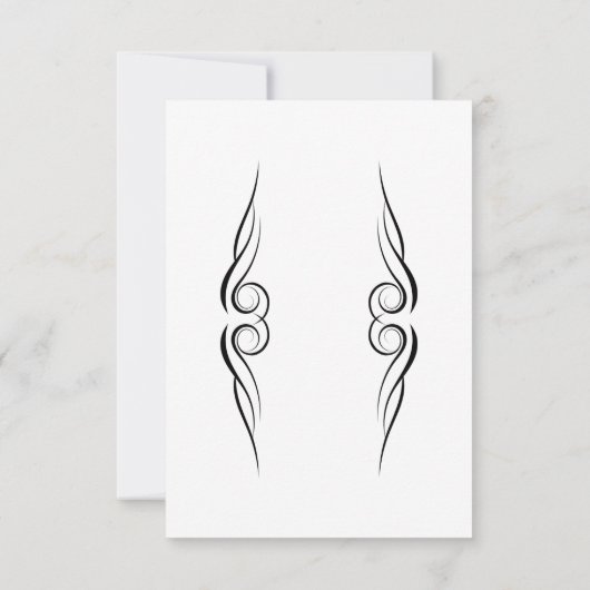 Invitation à la répétition de monogrammes (Dos)