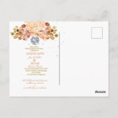 Invitation à la répétition du Mariage de bal Disco (Dos)