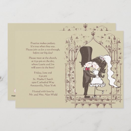 Invitation à la répétition en couple (Devant / Derrière)