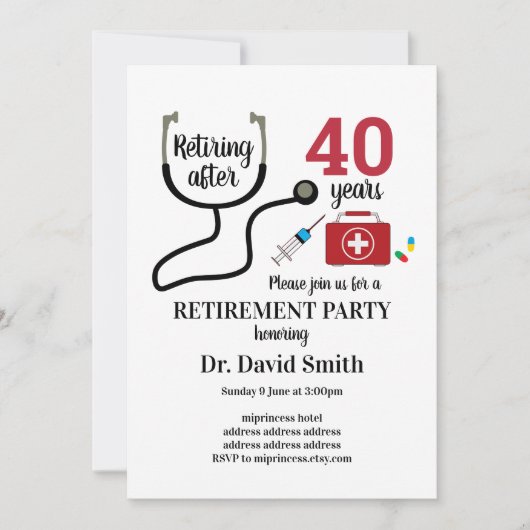 Invitation à la retraite (Devant)