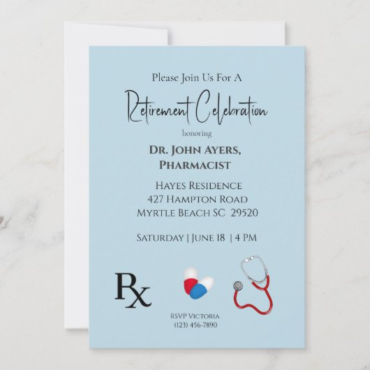 Invitation à la retraite (Devant)