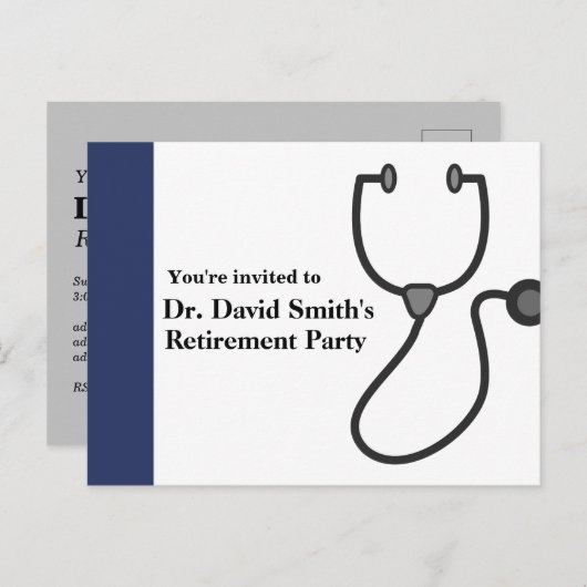 Invitation à la retraite (Devant / Derrière)