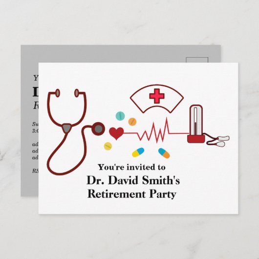 Invitation à la retraite (Devant / Derrière)