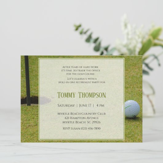 Invitation à la retraite (Debout devant)