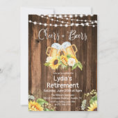 Invitation à la retraite à la bière et à la bière (Devant)