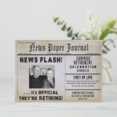 Invitation à la retraite (COUPLE) - PHOTO/ NewsPAP (Debout devant)