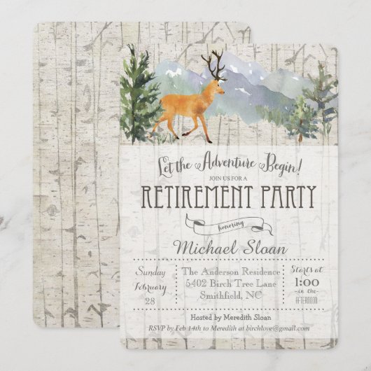 Invitation à la retraite de cerf : l'aventure comm (Devant / Derrière)
