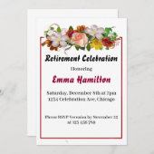 Invitation à la retraite de la femme (Devant / Derrière)