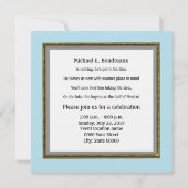 Invitation à la retraite de la partie de pêche au  (Dos)