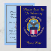 Invitation à la retraite de l'Agence de la logisti (Devant / Derrière)