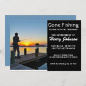 Invitation à la retraite de pêche (Devant / Derrière)