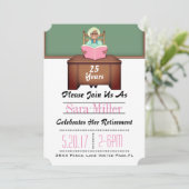 Invitation à la retraite d'enseignant scolaire (Debout devant)