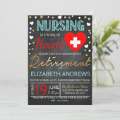 Invitation à la retraite des infirmières Travail d (Debout devant)