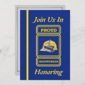 Invitation à la retraite des travailleurs de la co (Devant / Derrière)