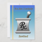 Invitation à la retraite du pharmacien (Devant)