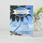 Invitation à la retraite du salon de plage tropica (Debout devant)