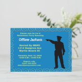 Invitation à la retraite d'un agent de police (Debout devant)