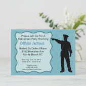 Invitation à la retraite d'un agent de police (Debout devant)