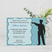Invitation à la retraite d'un agent de police (Debout devant)