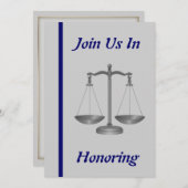 Invitation À La Retraite D'Un Avocat (Docteur En D (Devant / Derrière)