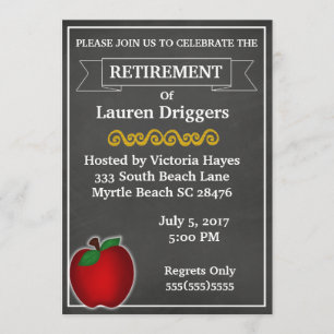 Invitation à la retraite d'un enseignant de tablea