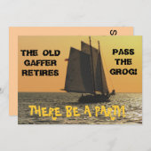 Invitation à la retraite d'un marin (Devant / Derrière)