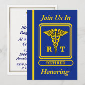 Invitation à la retraite d'un thérapeute respirato (Devant / Derrière)