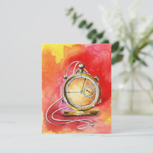 INVITATION À LA RETRAITE ~ GOLD POCKET WATET! (Debout devant)