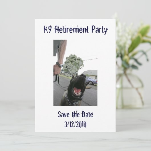 Invitation à la retraite K9 (Debout devant)