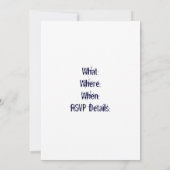 Invitation à la retraite K9 (Dos)