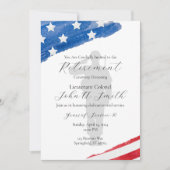 Invitation à la retraite militaire (Devant)