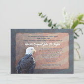 Invitation à la retraite militaire Eagle (Debout devant)