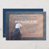 Invitation à la retraite militaire Eagle (Devant / Derrière)